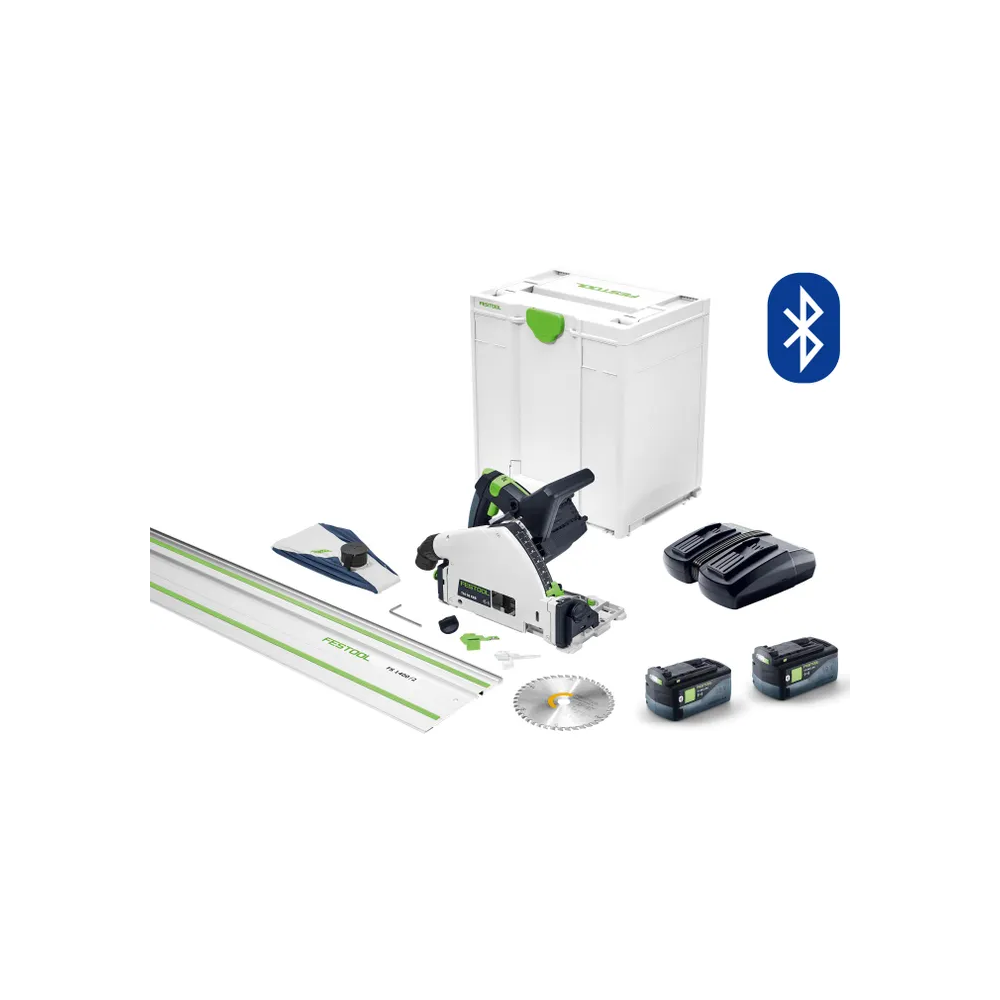 160mm 36V 5.Ah Cordless Plunge Saw Ultimate Set TSC 55K (F28173) by Festool