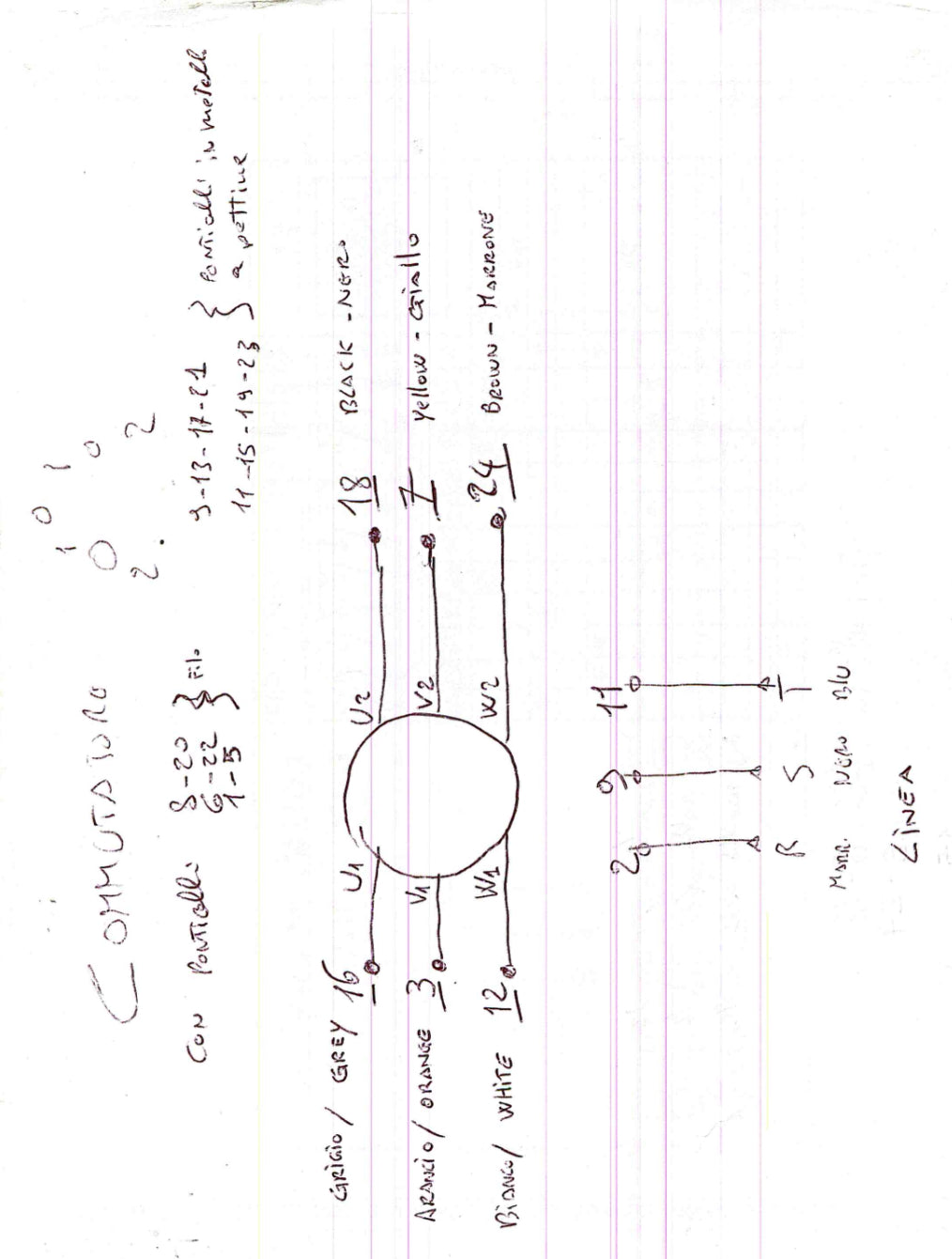 00006311 Switch suit 2034 / 2044 Power Feed by Maggi