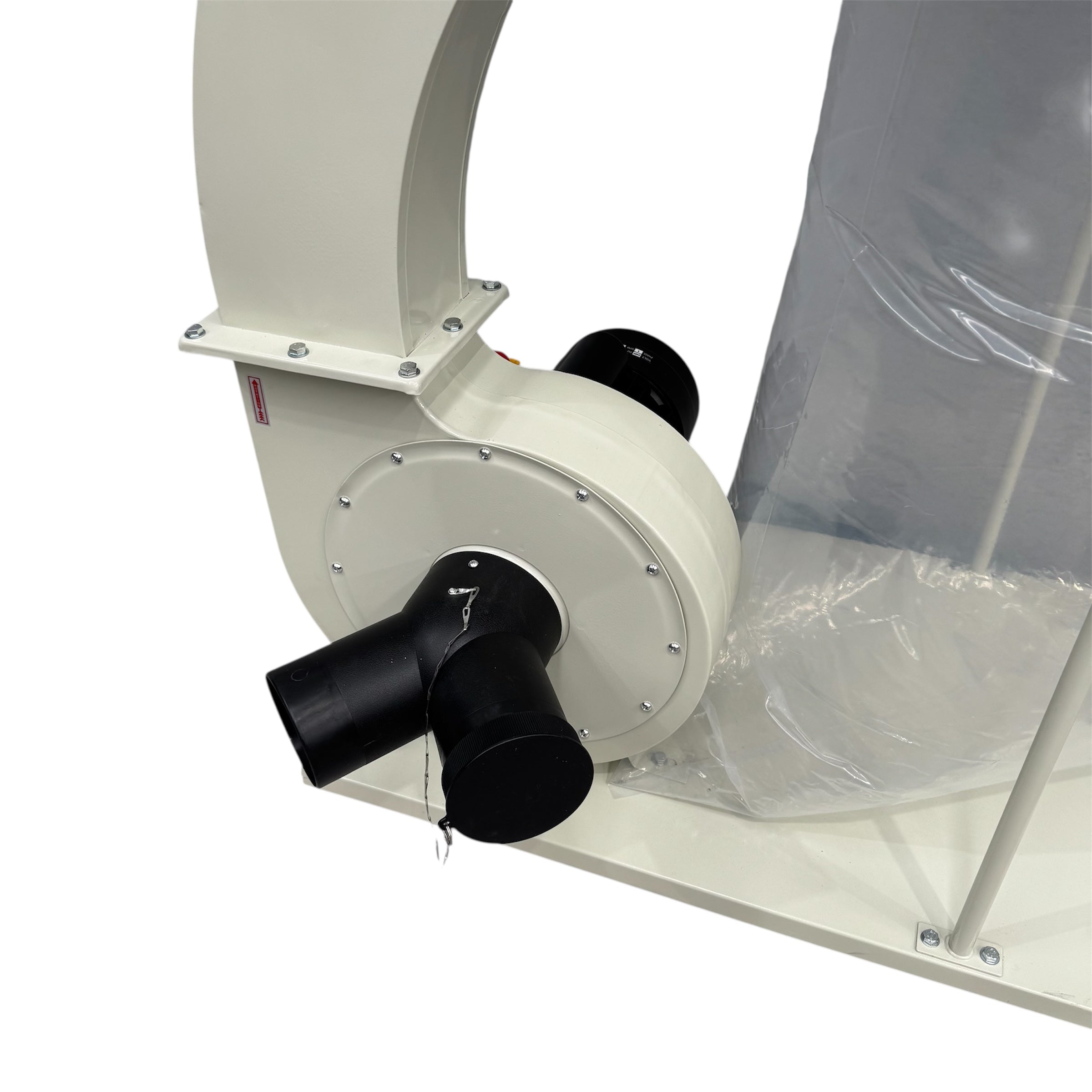 Dust Collector 240V 2HP 1 x Filter Element (Needle Felt Top Bag + Plastic Bottom Bag) OT-DC-1500 by Oltre