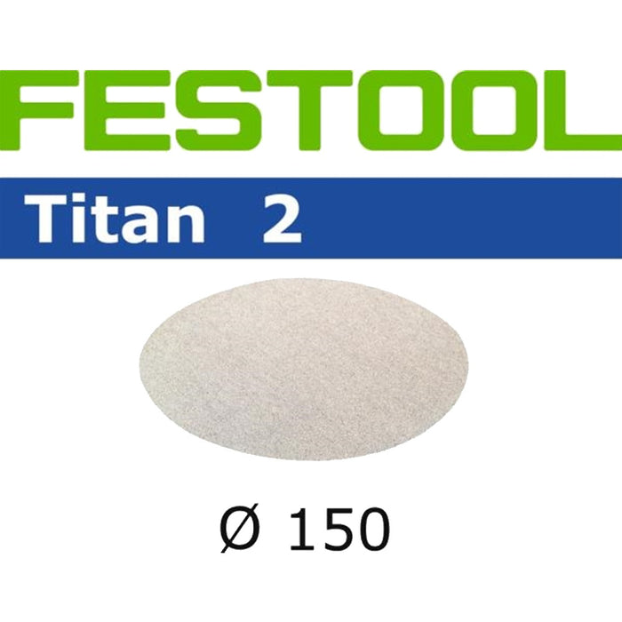 Sanding Discs STF D150/0 P1500 TI2/100 TITAN 2 - 492349 by Festool