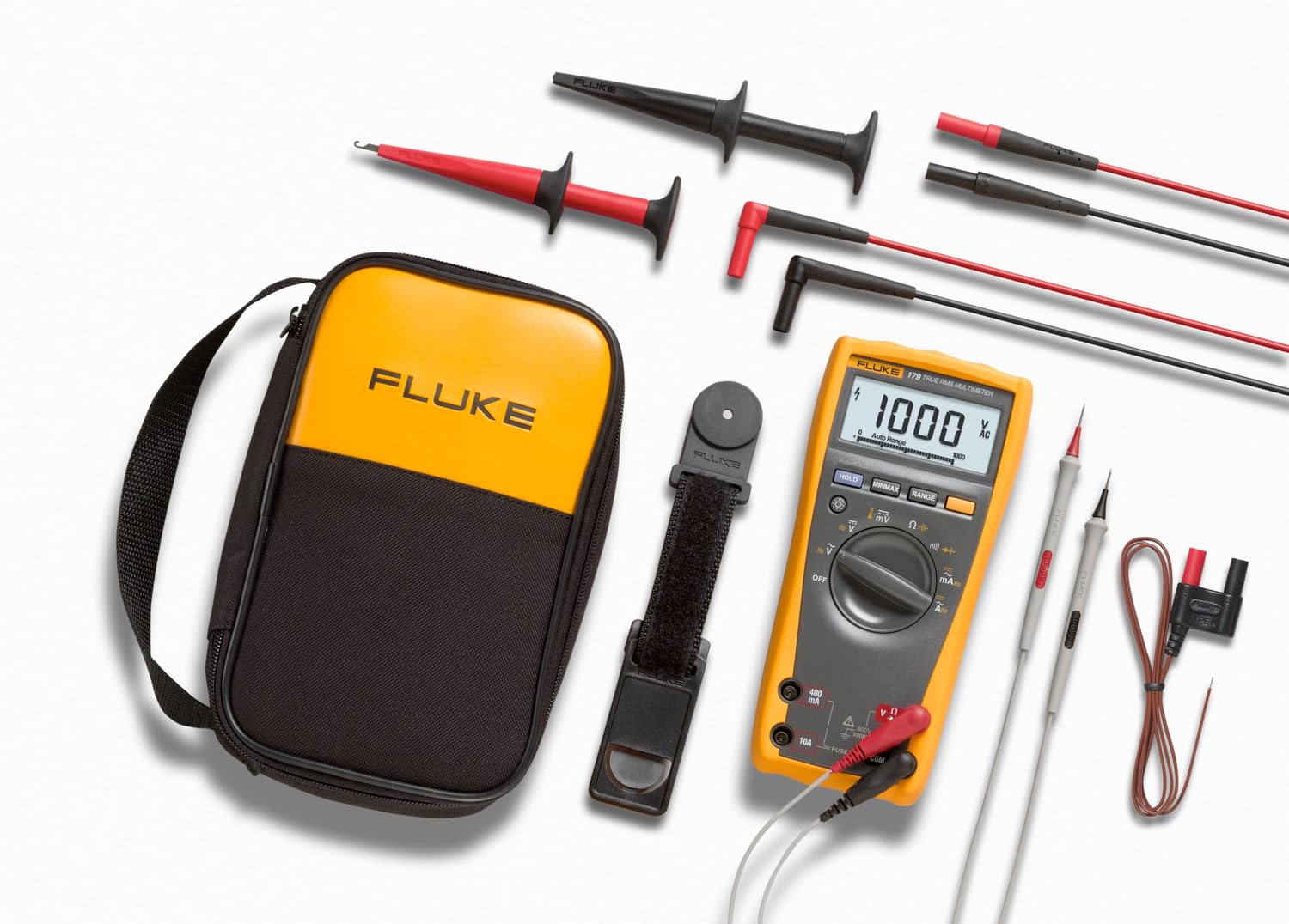 Electronics Multimeter and Deluxe Accessory Kit FLU179/EDA2 by Fluke