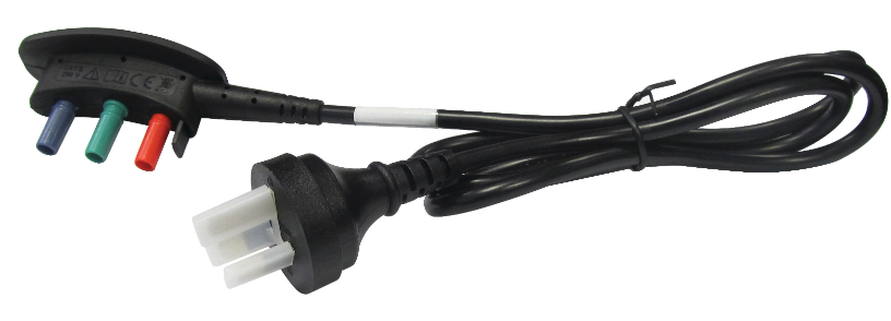 Fluke 166X-MTC-AU Heavy Duty Mains Test Cord Suit 1660 Series Installation Tester FLU4601118