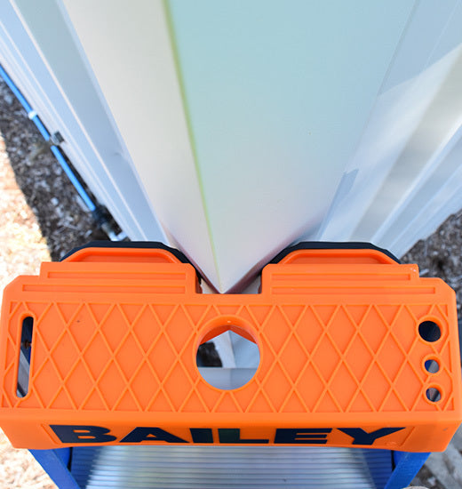 Bailey Pro Punchlock Fibreglass Step Extension Ladder 150kg Industrial Rated