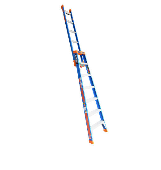 Bailey Pro Punchlock Fibreglass Step Extension Ladder 150kg Industrial Rated