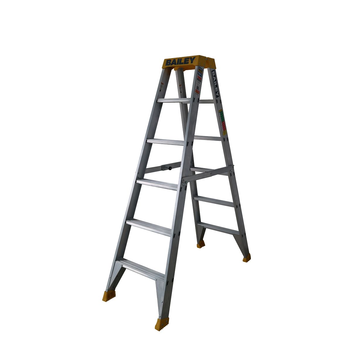 Pro Aluminium Double Sided Step Ladder 150Kg Bailey