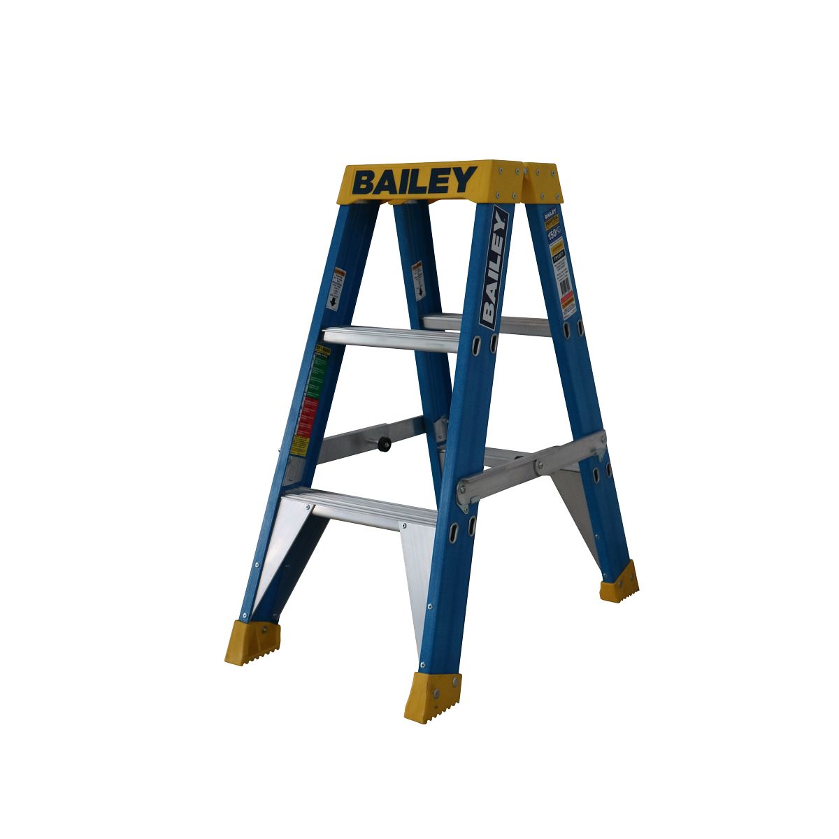 Bailey Pro Punchlock® Fibreglass Double Sided Stepladder Series – 150kg Industrial Rated