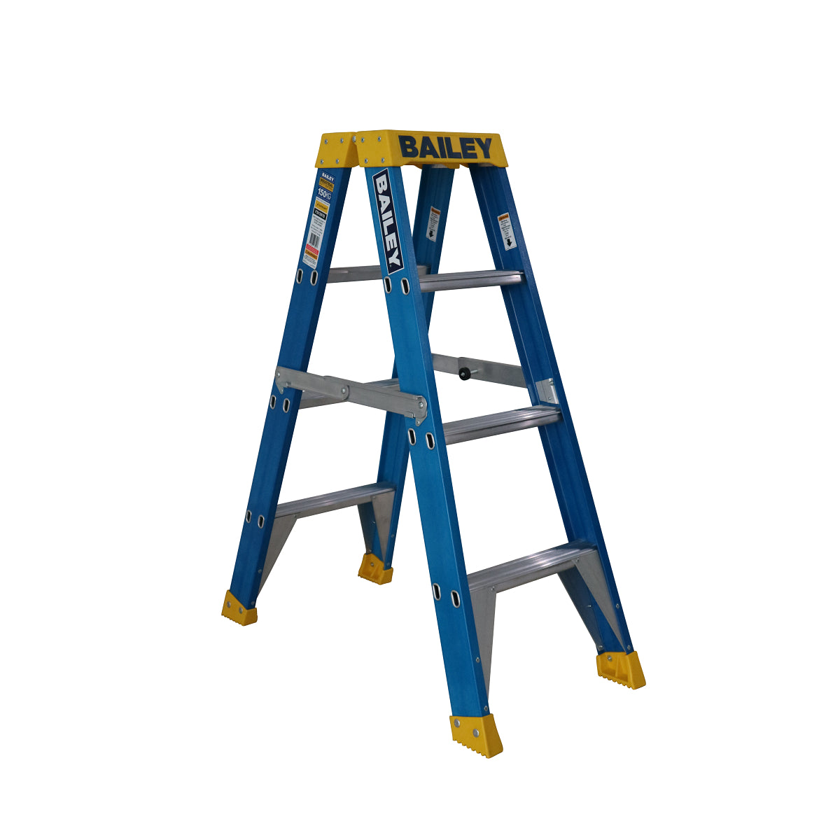 Bailey Pro Punchlock® Fibreglass Double Sided Stepladder Series – 150kg Industrial Rated