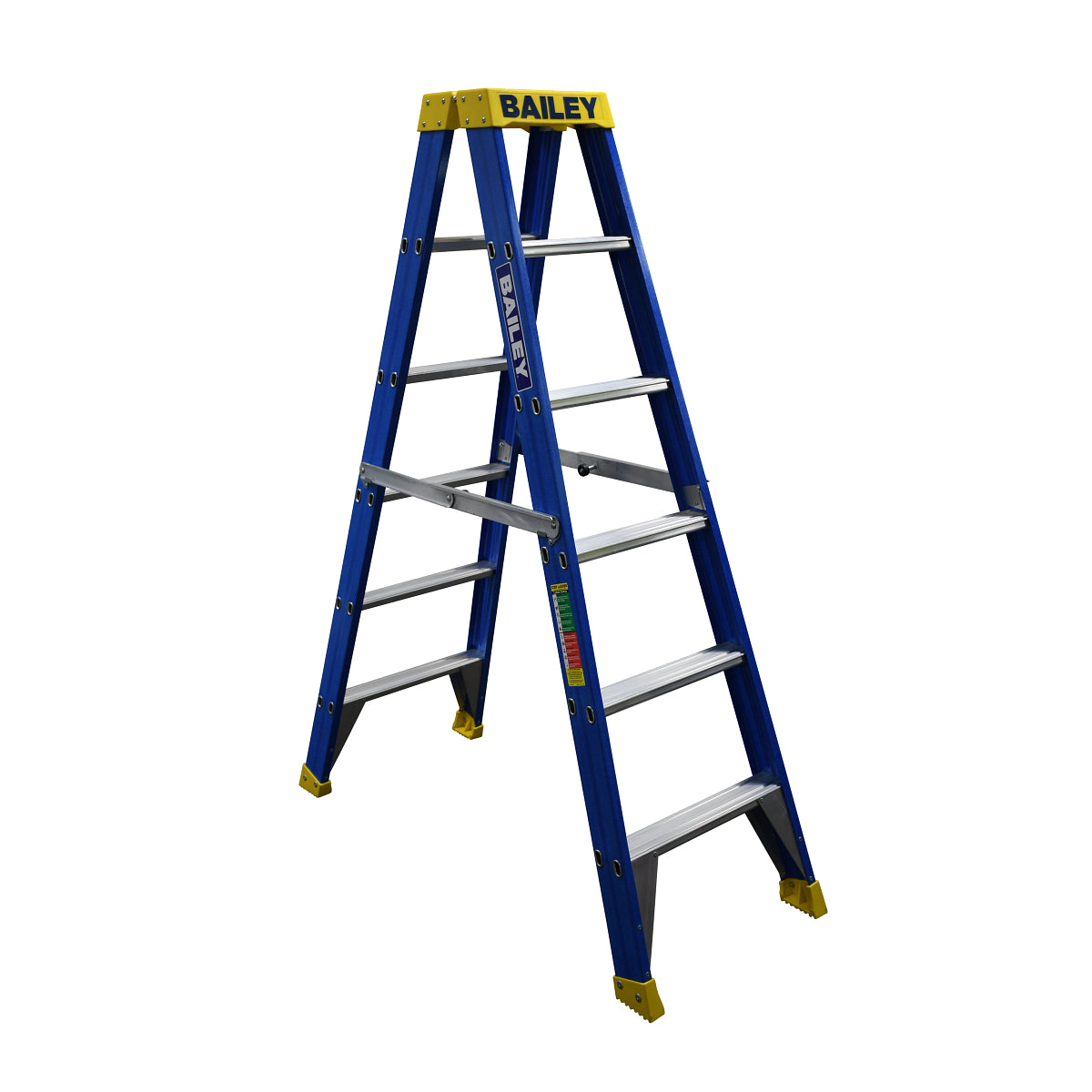 Bailey Pro Punchlock® Fibreglass Double Sided Stepladder Series – 150kg Industrial Rated