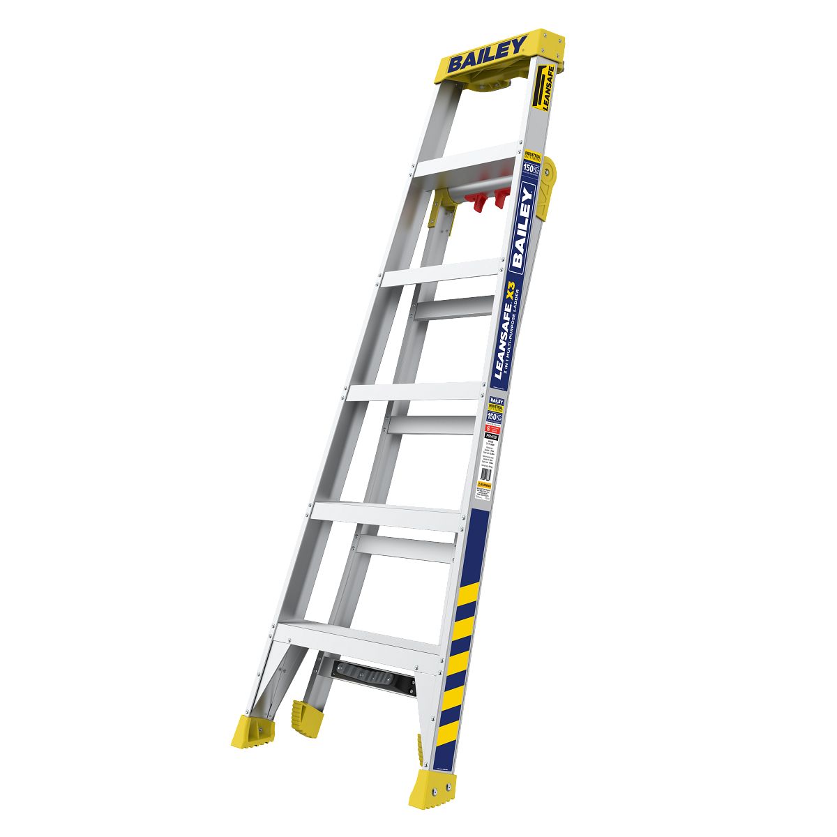 3 in 1  Lean Safe Ladder 150kg by Bailey