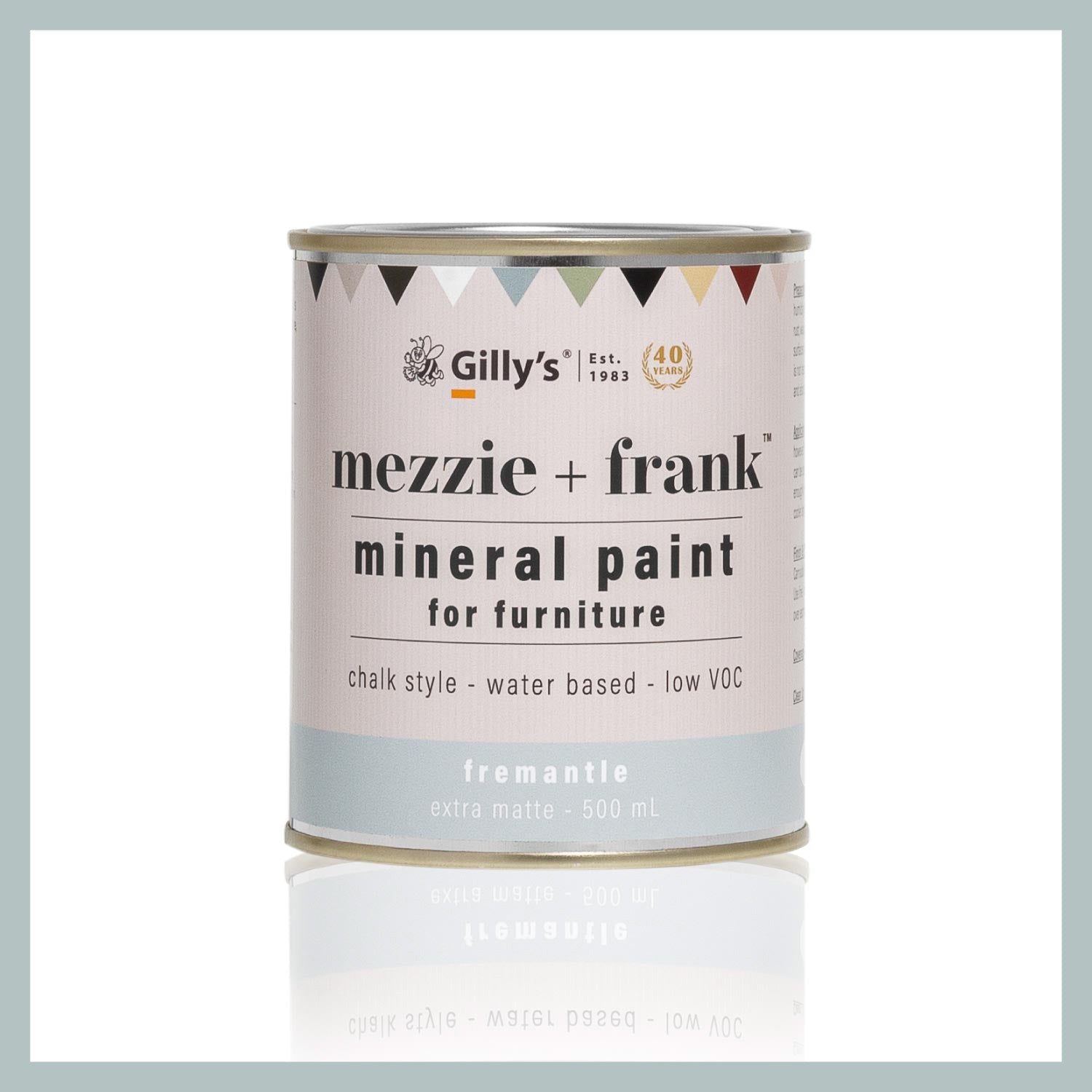 Mezzie + Frank Chalk Style Mineral Paint by Gilly's