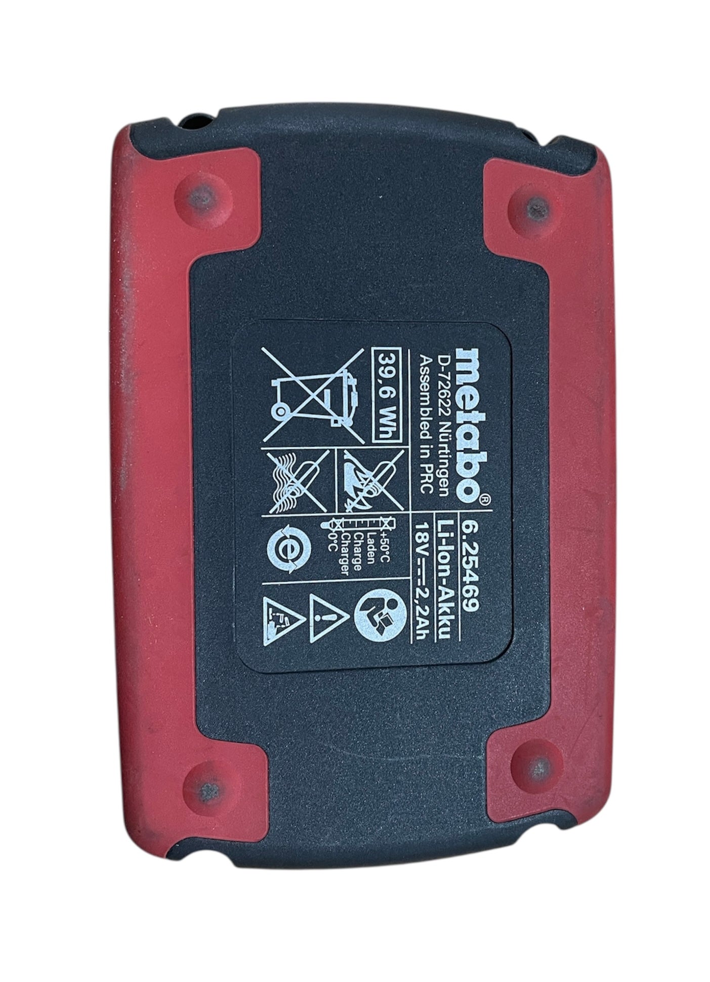 Metabo 18V 2.2Ah Li Battery 625484