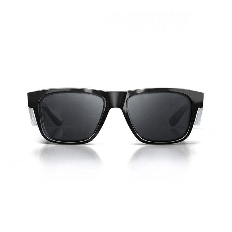 Fusions Kids Black Frame Tinted Lens
