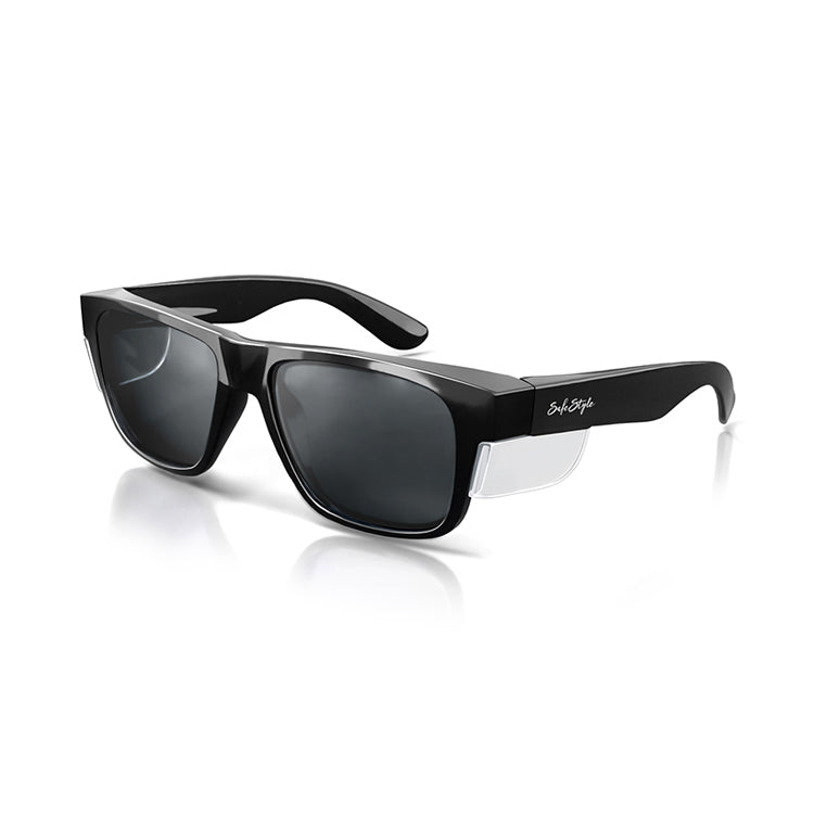 Fusions Kids Black Frame Tinted Lens
