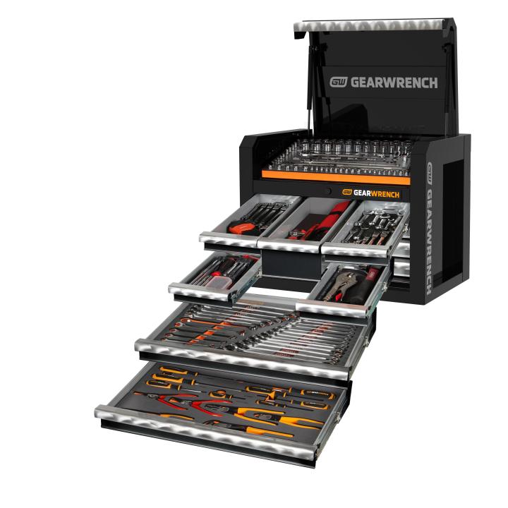 GEARWRENCH 241 Piece Combination Tool Kit + 28" Tool Chest 77014