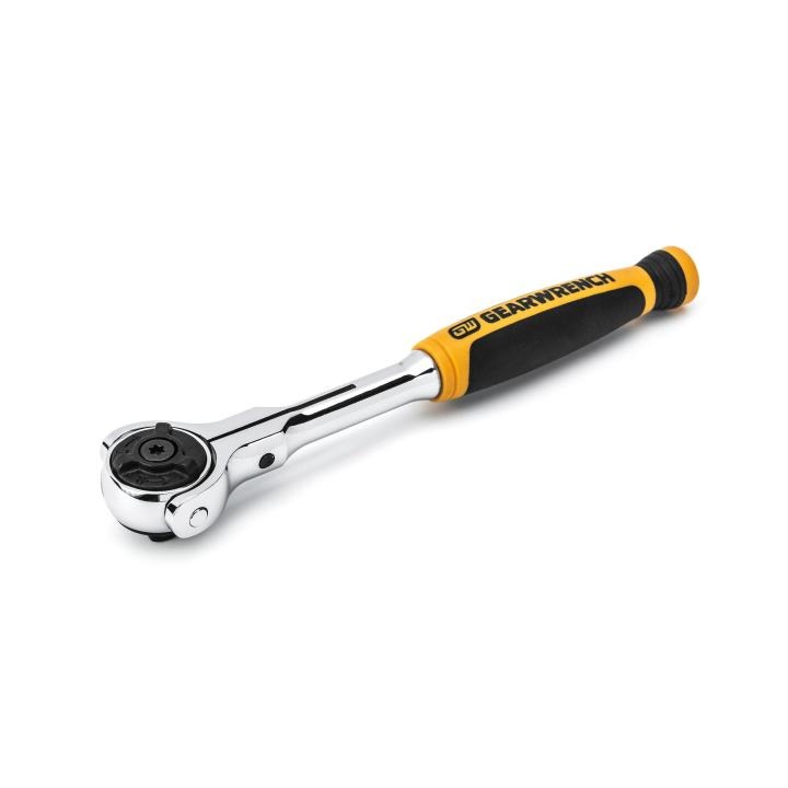 1/4” Drive 72-Tooth Dual Material Roto Ratchet 171mm (6-3/4”) 81224 by Gearwrench