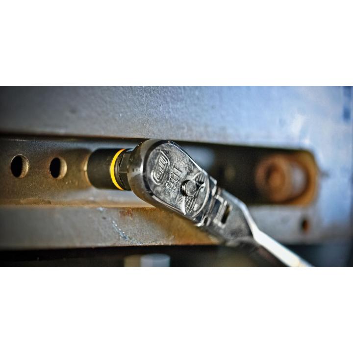 3/8” Drive 90-Tooth Locking Flex Head Teardrop Ratchet 279mm (11”) 81266T by Gearwrench