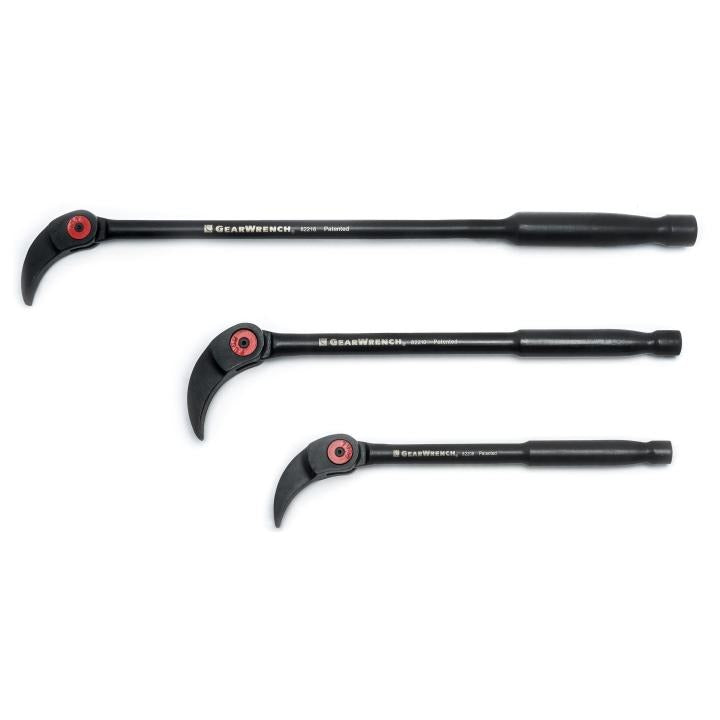Indexing Pry Bar 3Pce Set 8”, 10” & 16” 82301D by Gearwrench