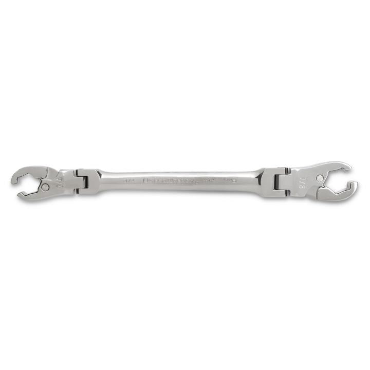 GEARWRENCH 5Pce Ratcheting Flex Head Flare Nut SAE Wrench Set 89100