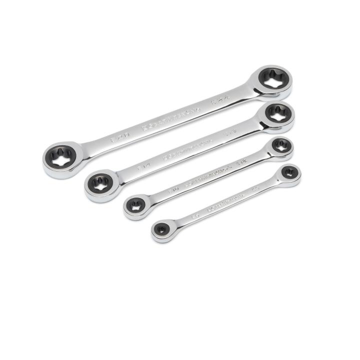 Double Box Ratcheting E-Torx® Wrench Set4Pce - 9224D by Gearwrench