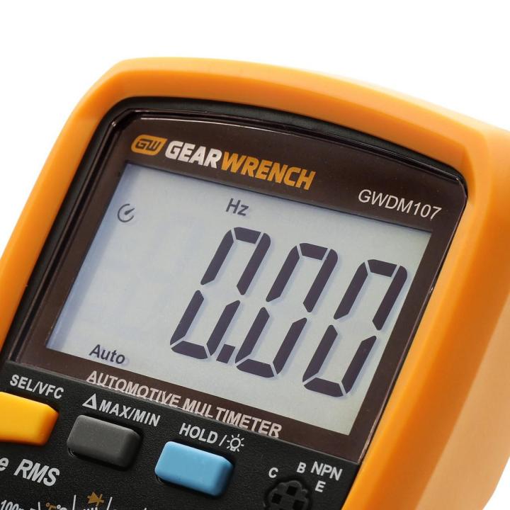 GEARWRENCH Automotive Pro True RMS Digital Multimeter GWDM107