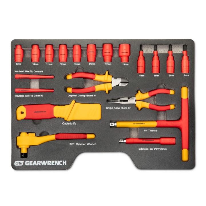 GEARWRENCH 39Pce VDE Insulated Tool Set GWVDE39