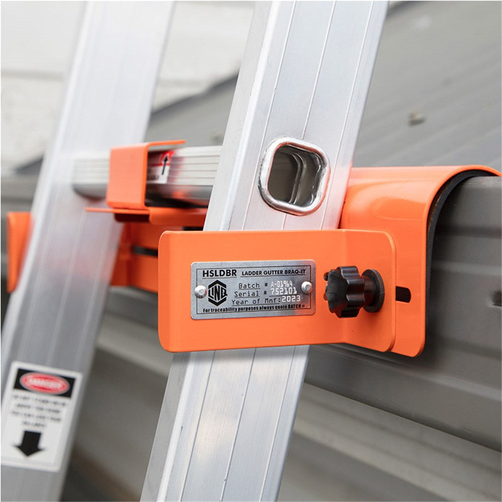 Linq Gutter Ladder Braq-It HSLDBR
