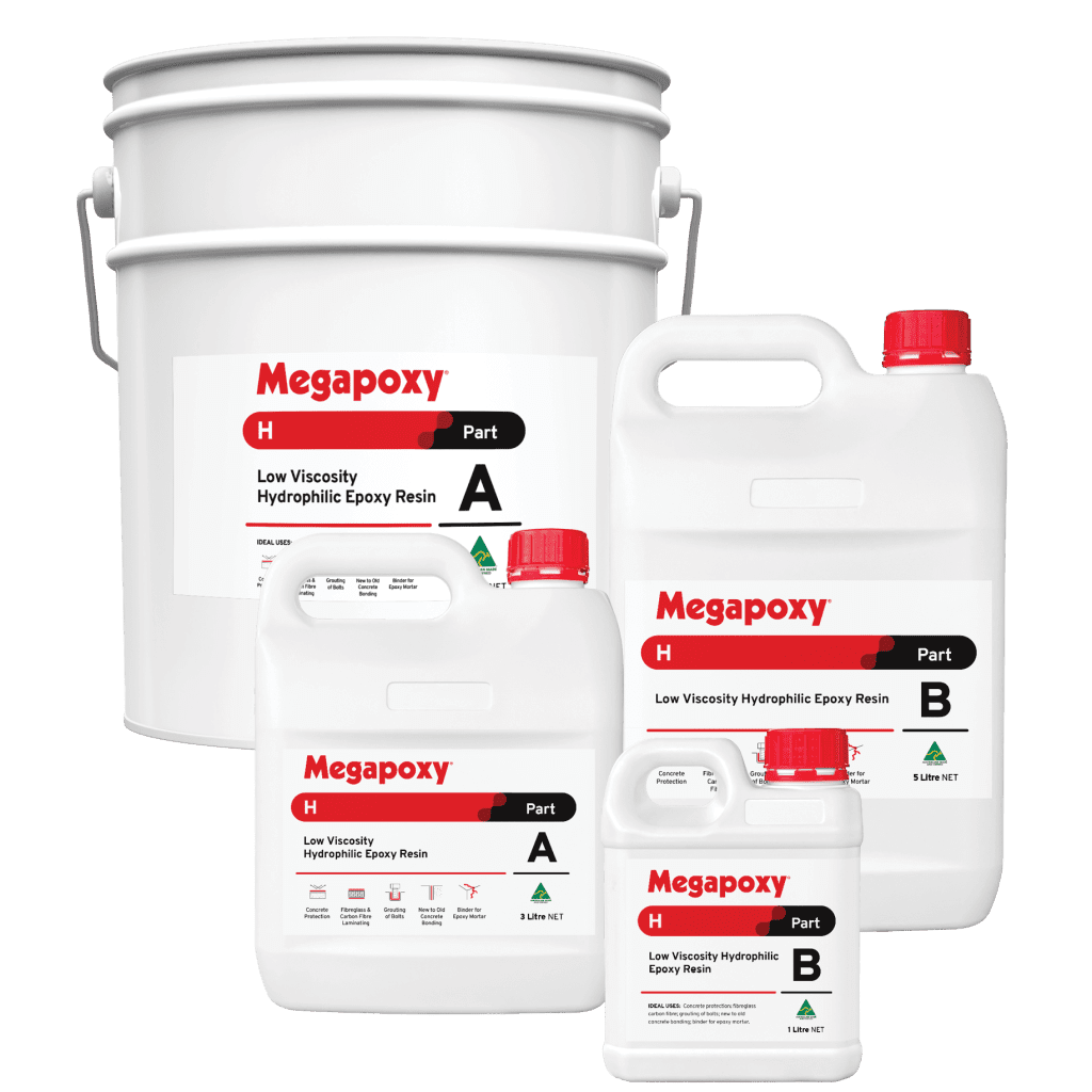 Megapoxy H Low Viscosity Hydrophilic Epoxy Resin