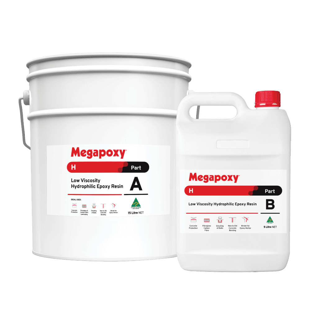 Megapoxy H Low Viscosity Hydrophilic Epoxy Resin