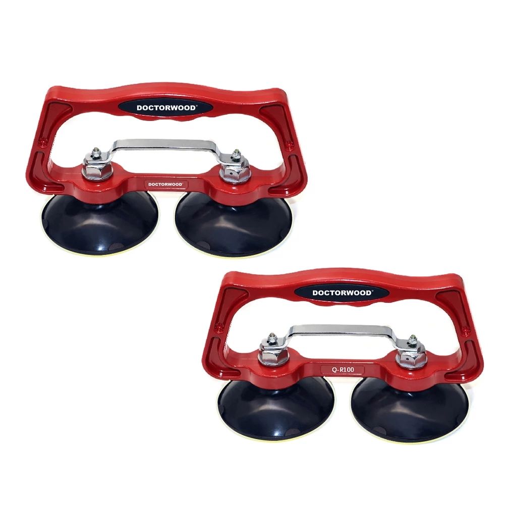 Doctorwood Professional Double Cup Rubber Suction 35Kg Lifter