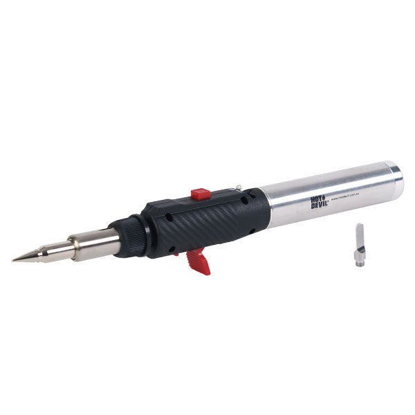 Hot Devil Cordless 3 Piece Butane Soldering Iron & Blow Torch HD1975