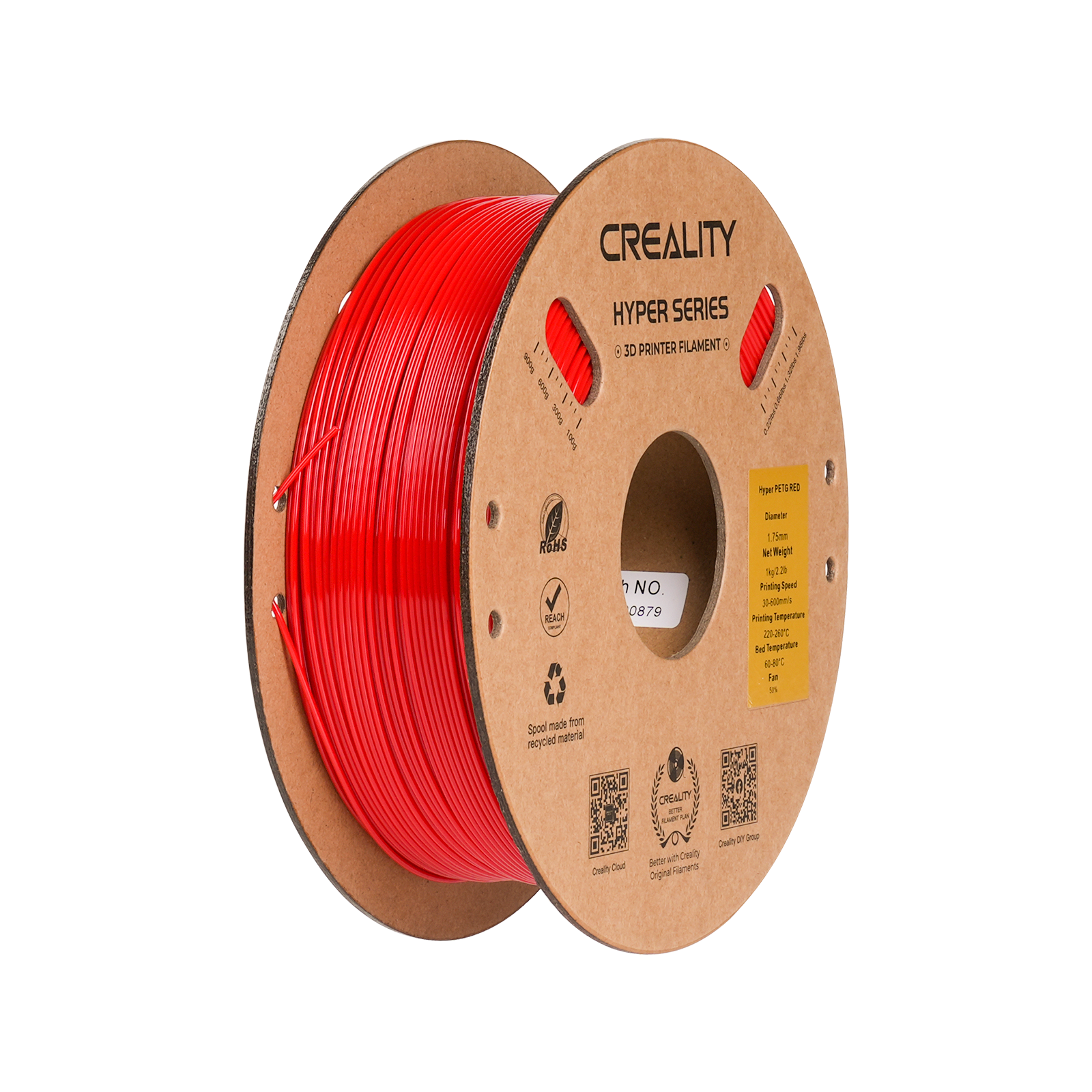 Creality Hyper PETG 1.75mm 3D Printing Filament 1.75mm 1kg
