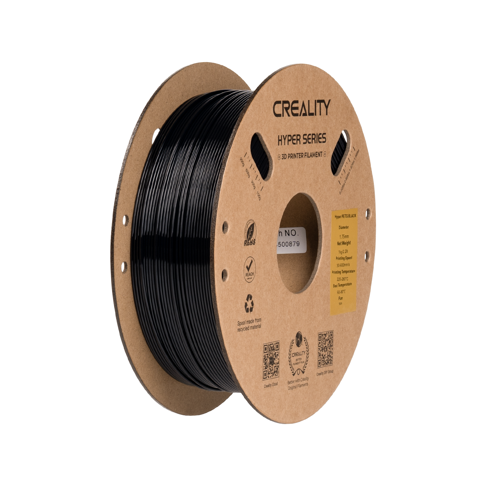 Creality Hyper PETG 1.75mm 3D Printing Filament 1.75mm 1kg