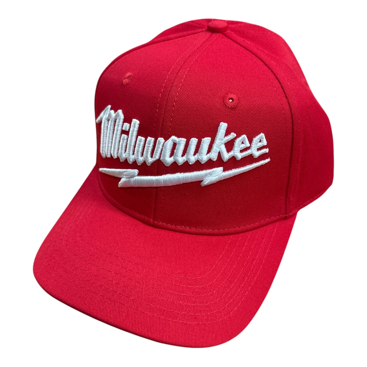 Milwaukee Cap Semi Curve Red MILCAPUNT-V3-R