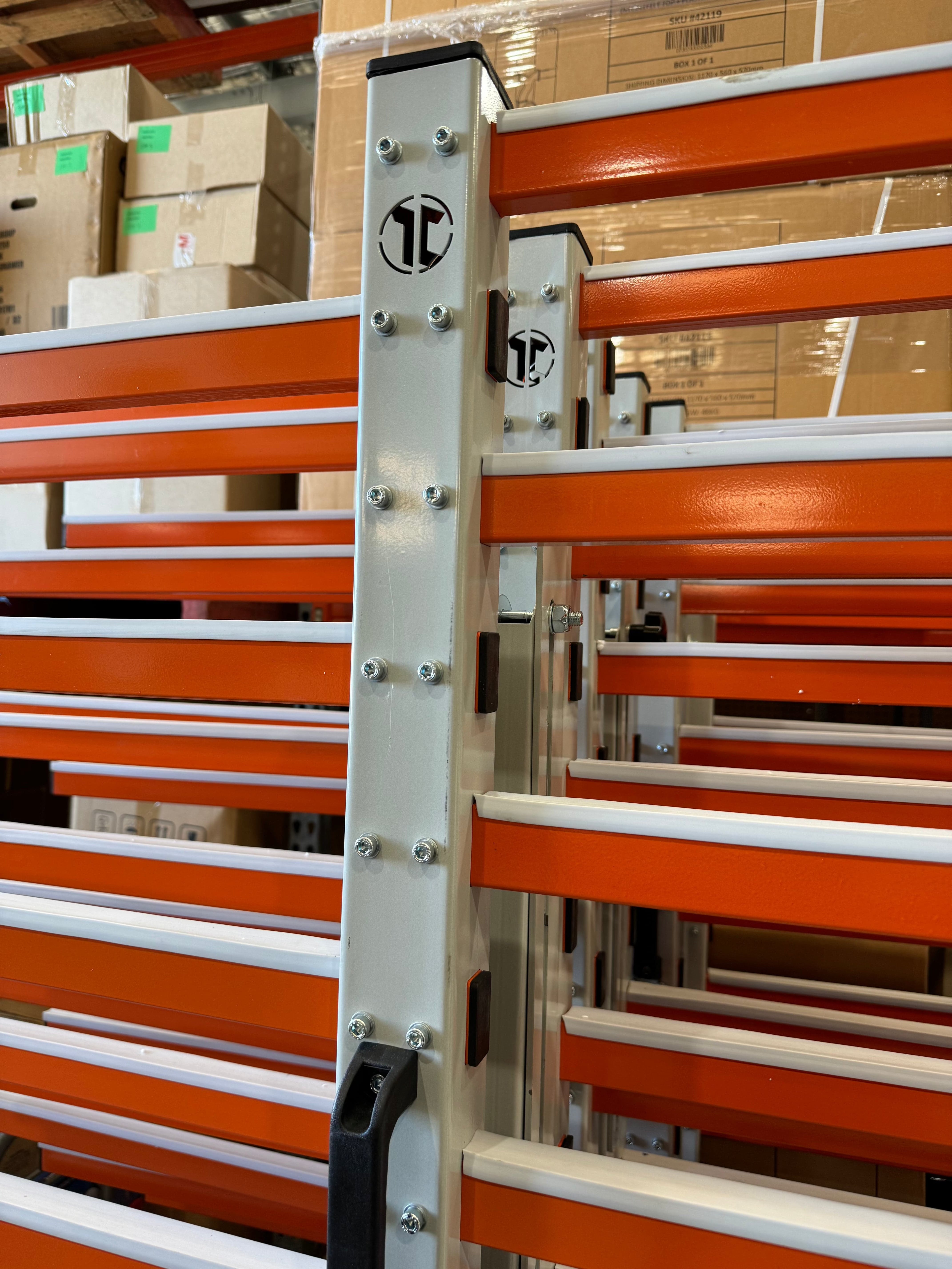 Mobile Extendable Industrial Drying Racks by Toughcut