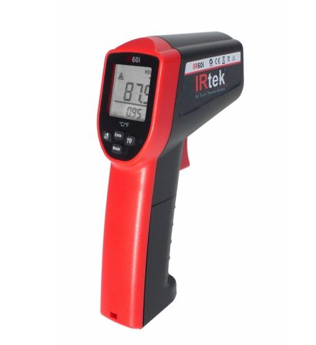 Non Contact Adjustable Infrared Thermometer IR60 by Irtek