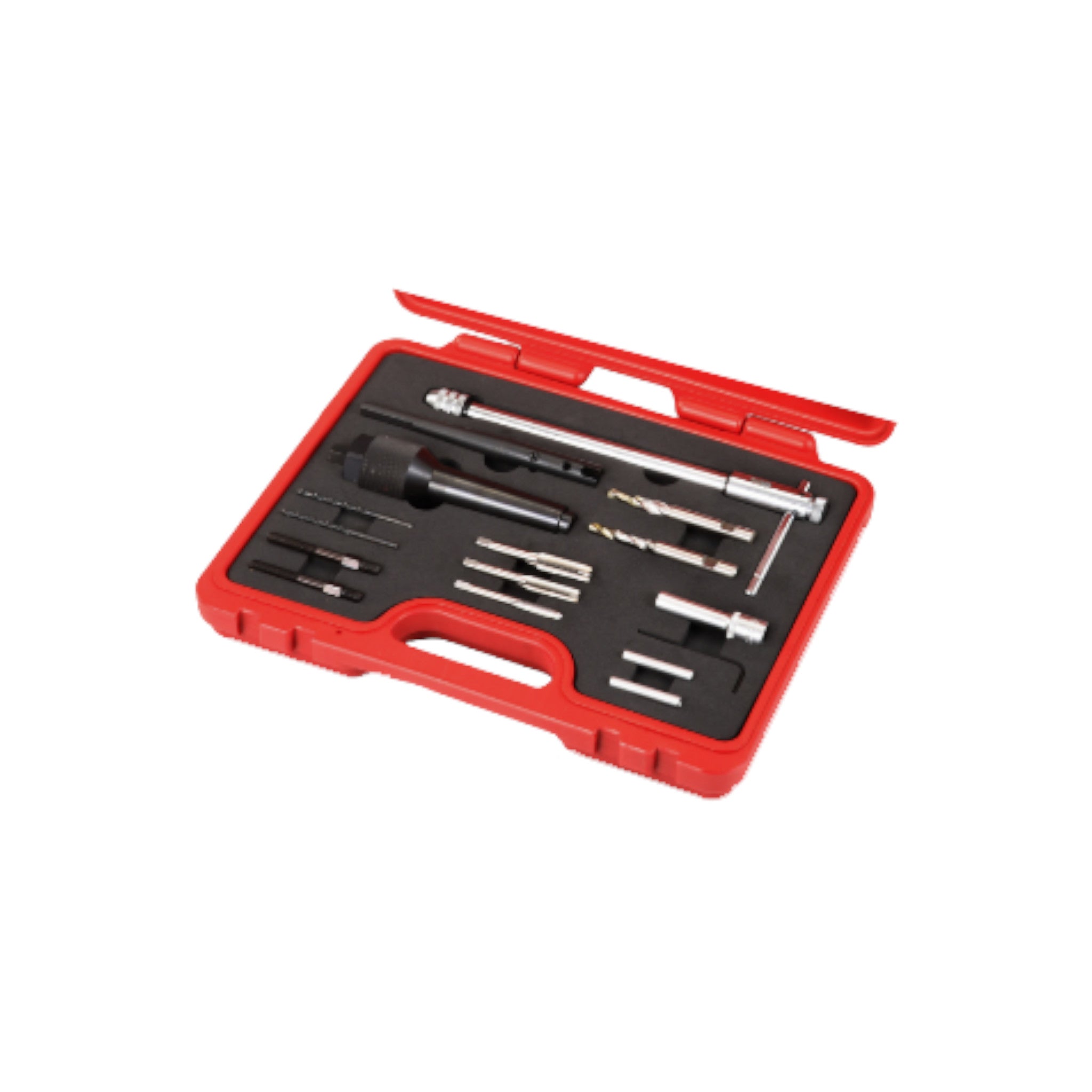 16Pce Glow Plug Drilling Set 4456 by T&E Tools