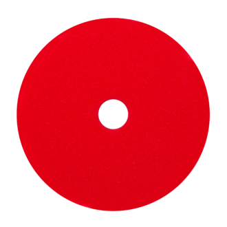 140mm (suit 125mm Backing Plate) Red Soft Finishing Foam Polishing Pad Hook & Loop Disc JP1022 by Josco