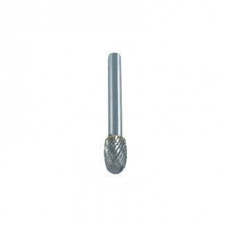 10mm x 16mm D-Cut Carbide Burr, Oval, 1/4" Shank - JB1601 by Josco