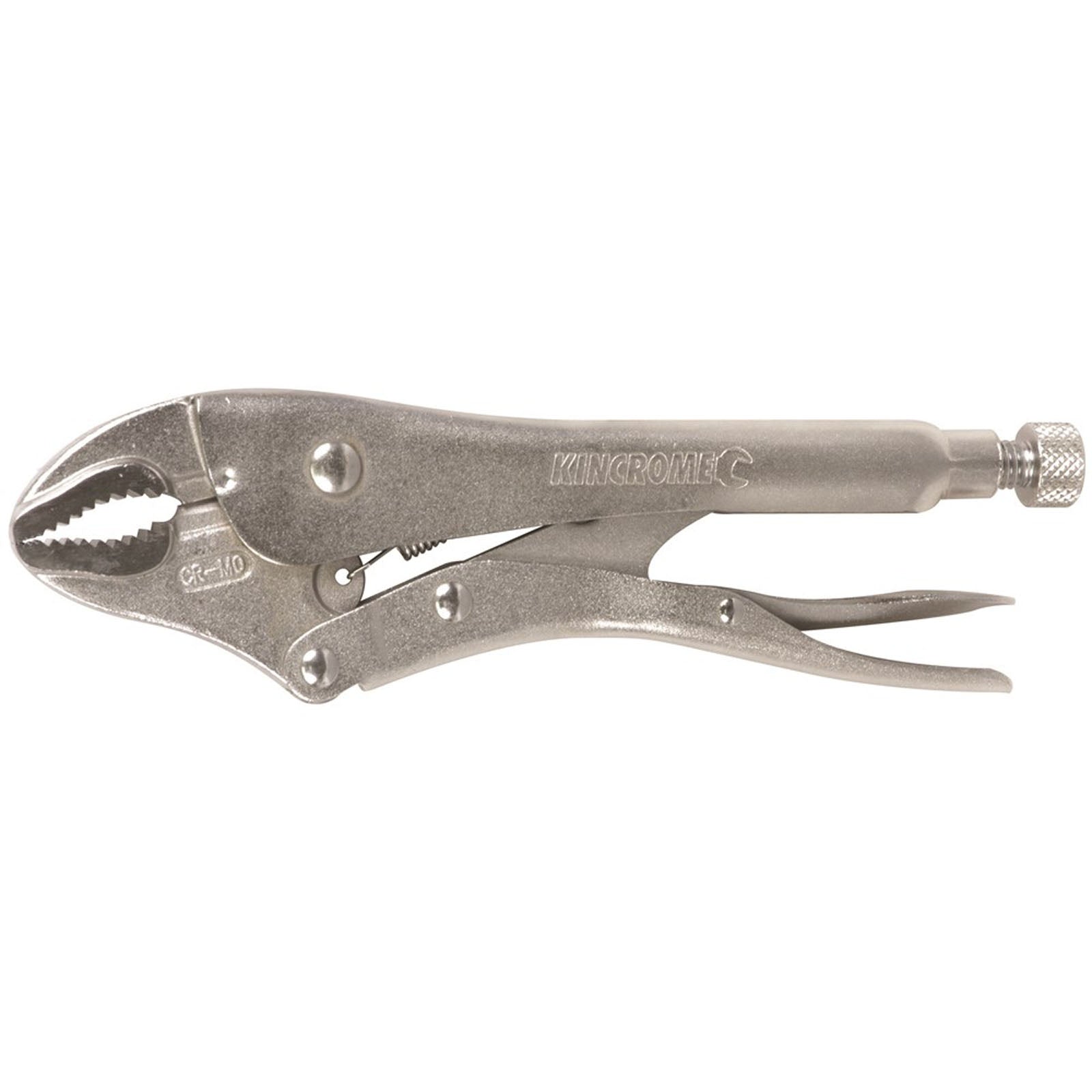 Locking Pliers Curved Jaw 125mm (5") - K040016 by Kincrome