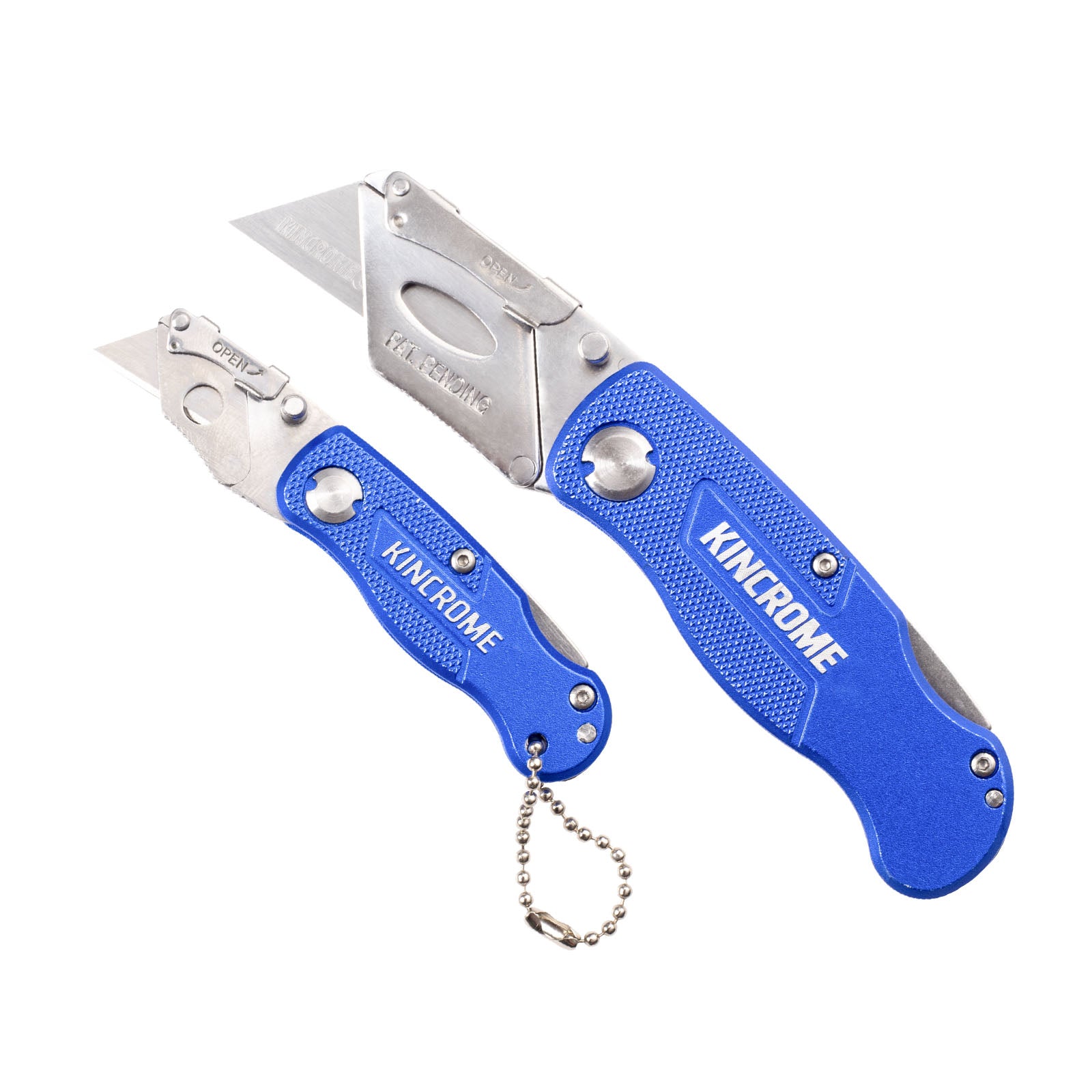 Folding Utility Knife Set 2 Piece Lock-Back K060022 by Kincrome