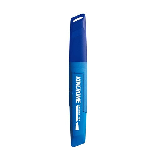 Permanent Marker Chisel Tip Blue K11758 by Kincrome