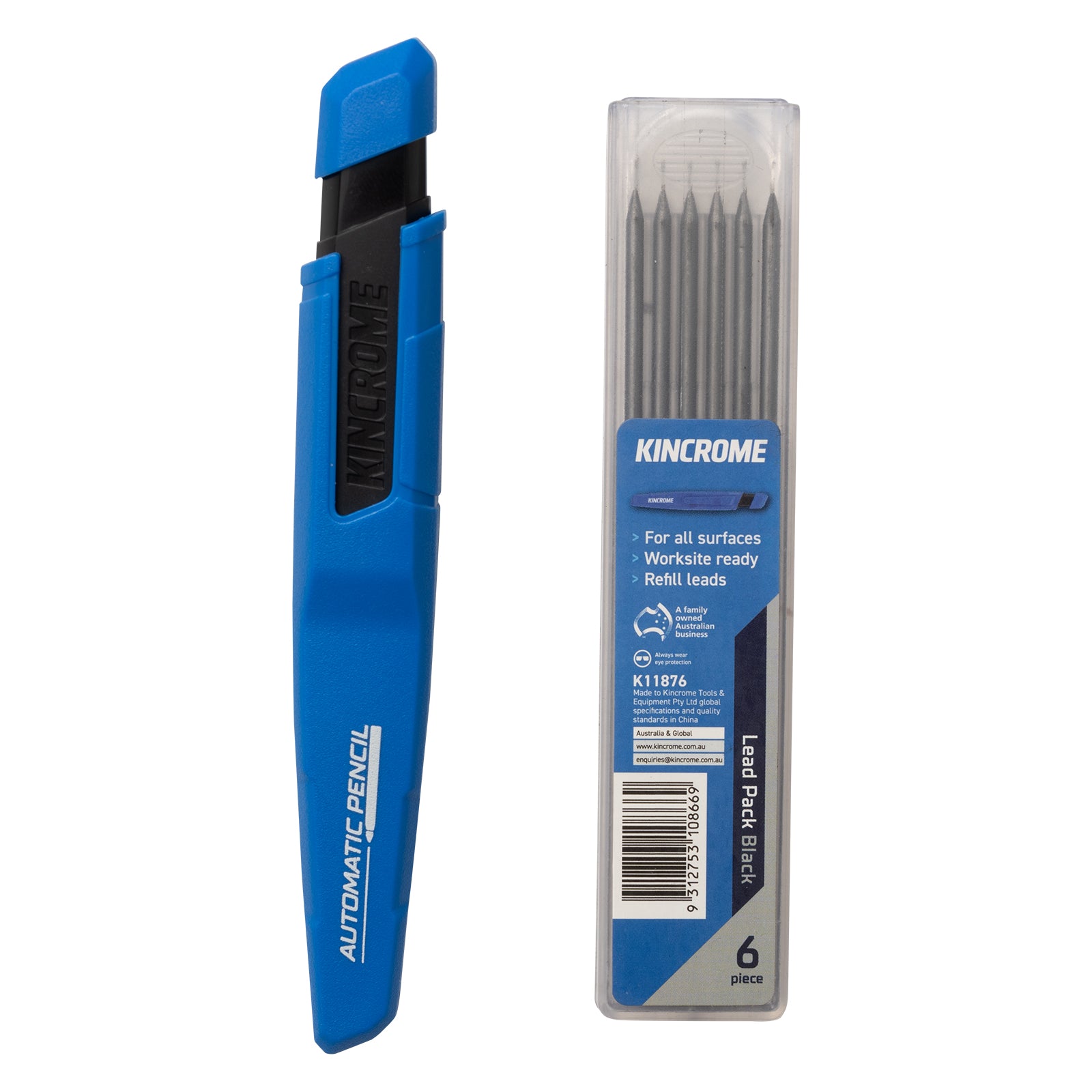 Kincrome Automatic Mechanical Pencil and Refill Pack