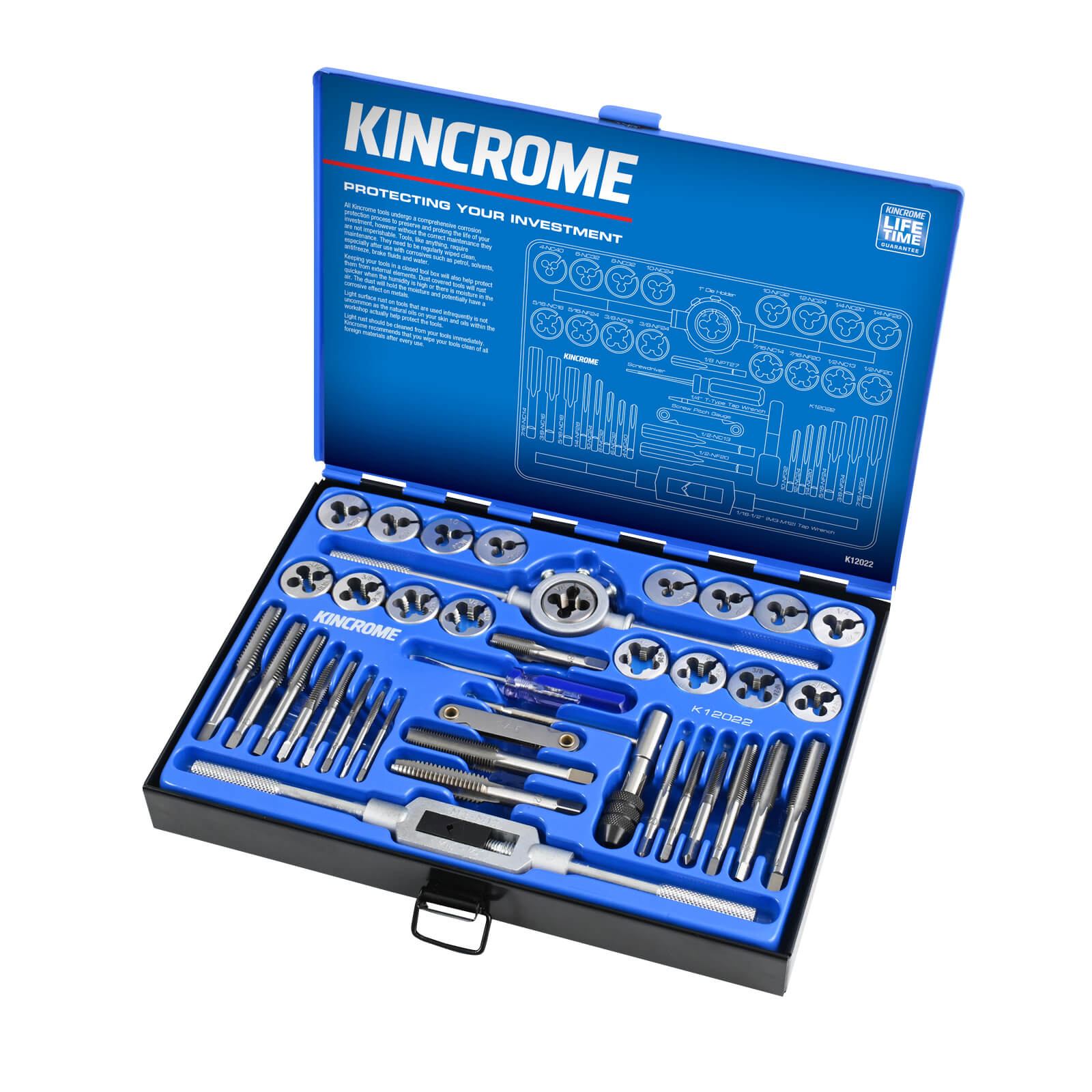 Kincrome 39Pce Imperial Tap & Die Set K12022