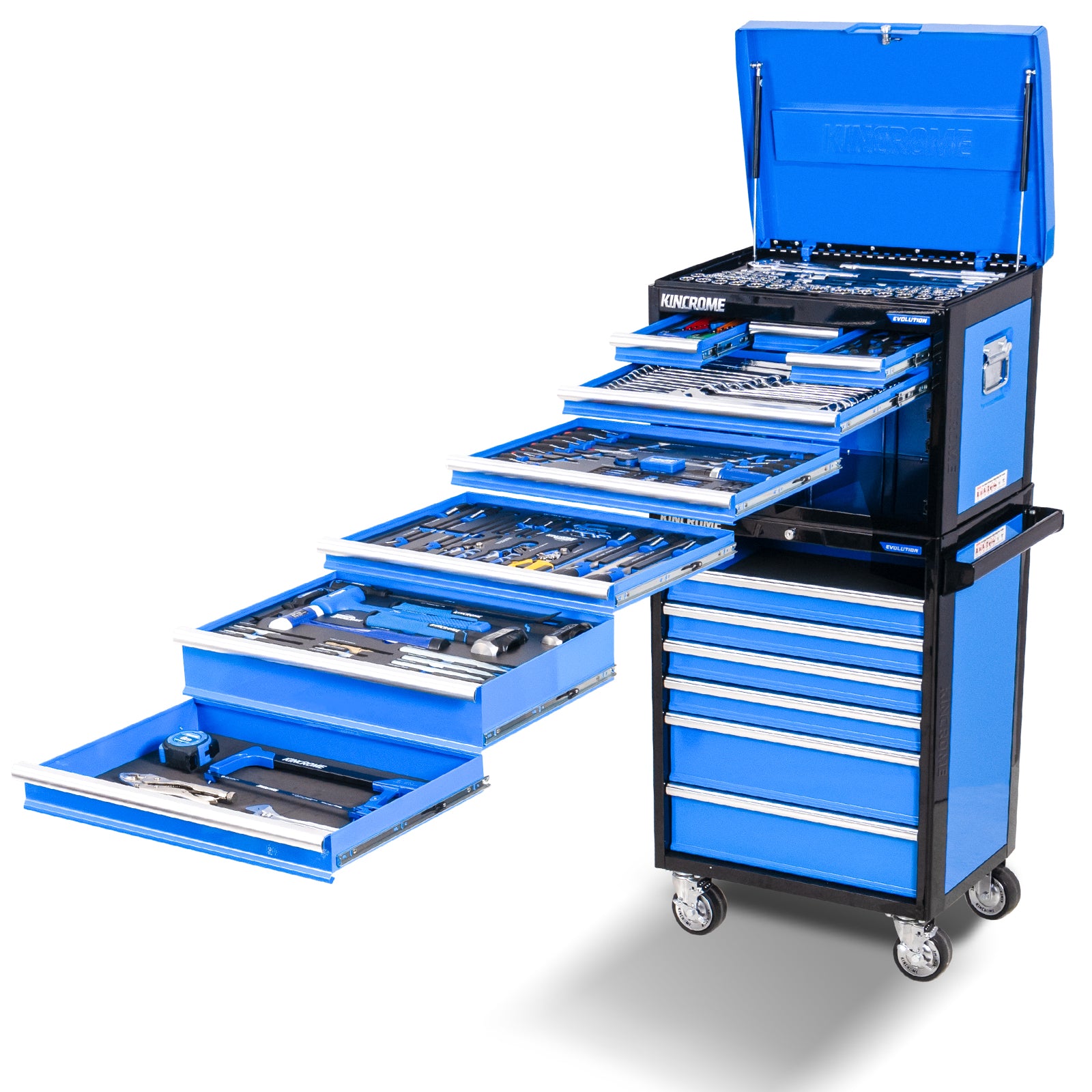 Kincrome EVOLUTION Workshop Tool Kit 281 Piece (14 Drawer) (26”) K1227