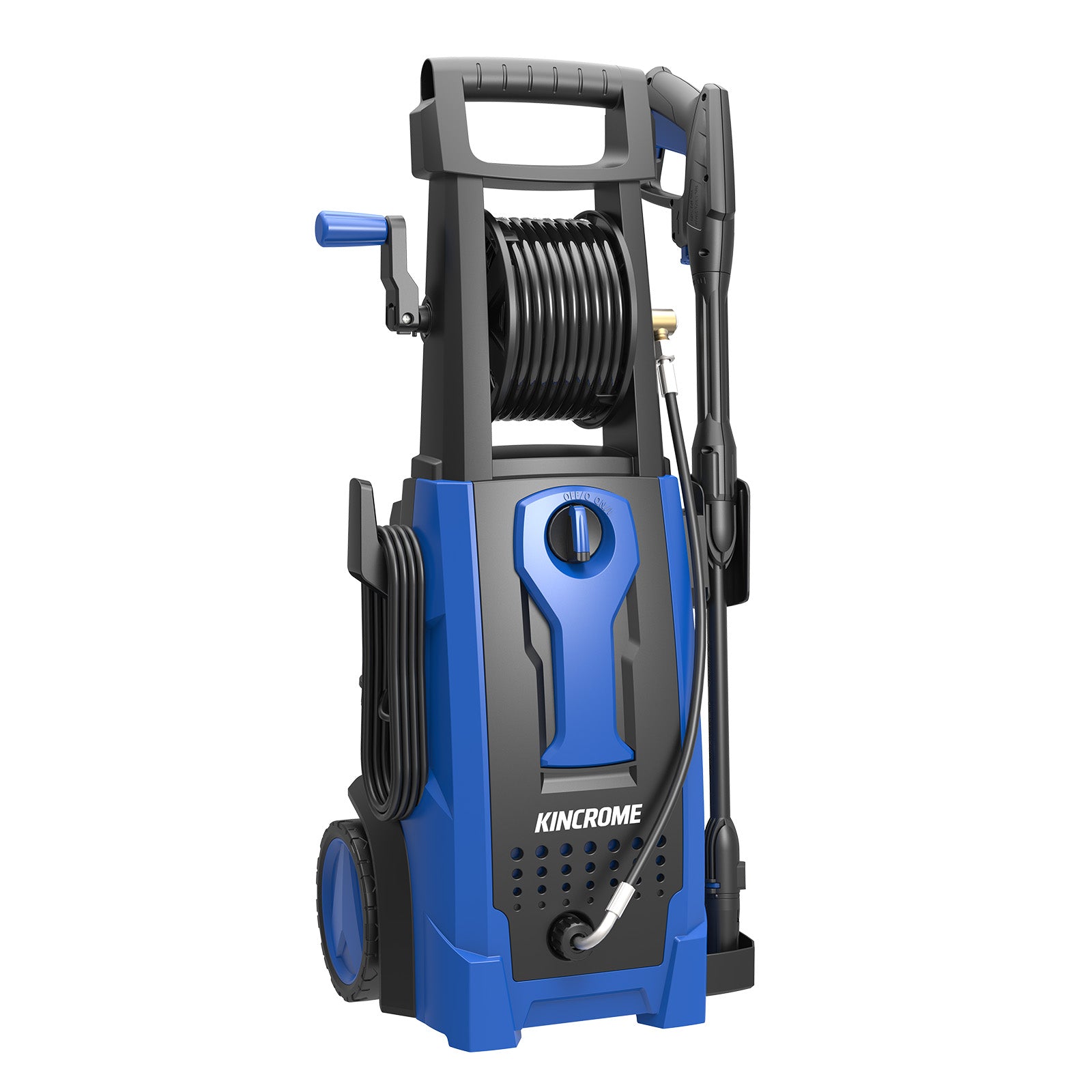 2400W Electric High-Pressure Washer, 2600psi, 8.0L/min, 8m Hose & Reel K16252 by Kincrome