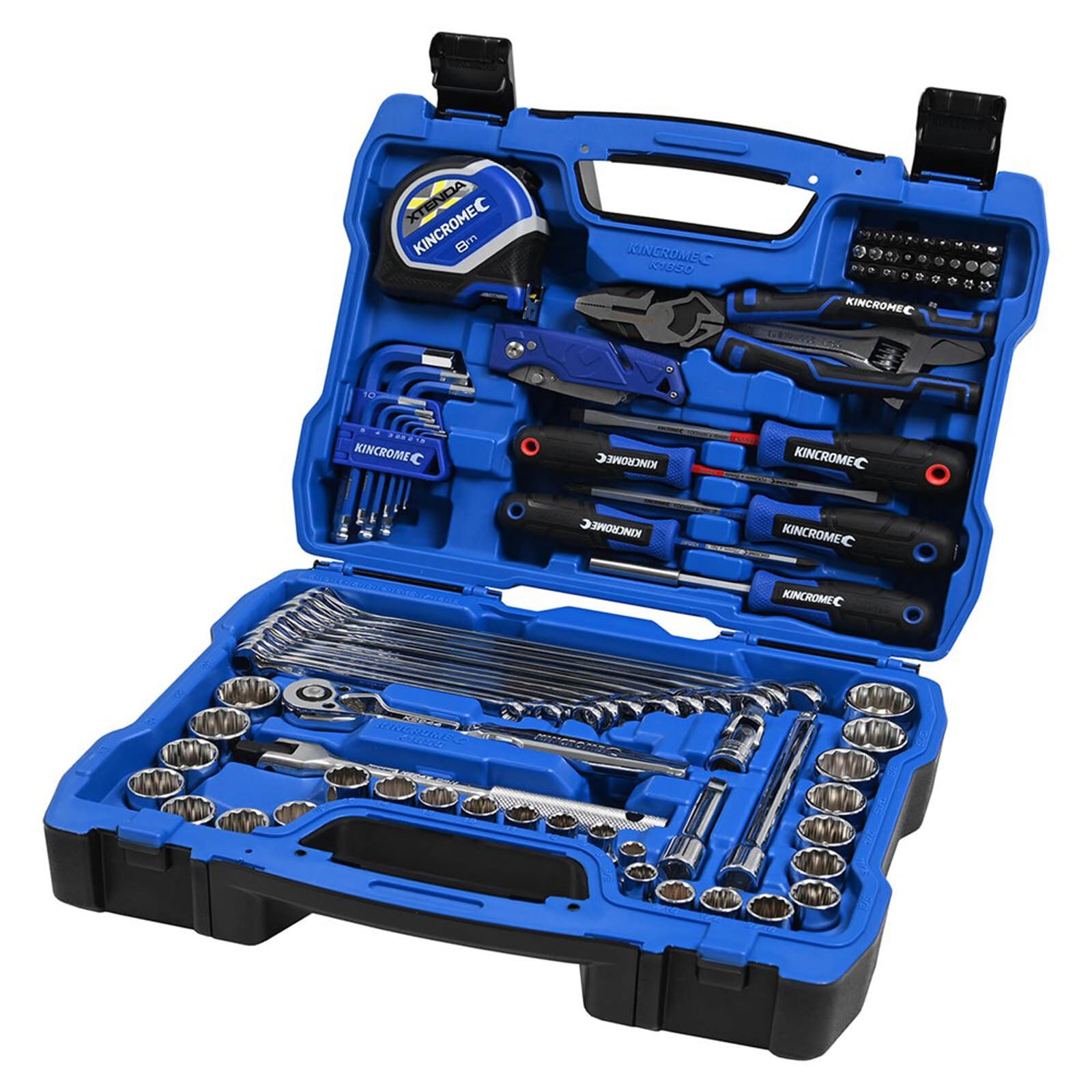 Kincrome K1850 Portable Tool Kit 96 Piece 3/8" Drive – Metric & Imperial