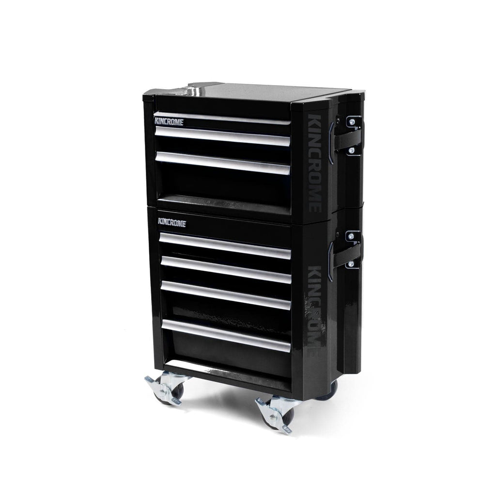 Kincrome CONTOUR® Mini Workshop Tool Kit 78 Piece 6 Drawer 10" Black K1940B