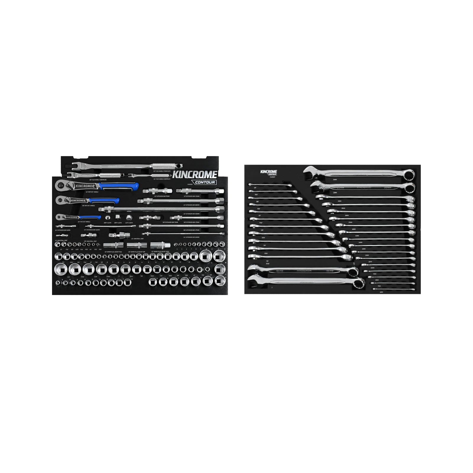 Kincrome CONTOUR® 238Pce 5 Drawer 29" Chest Tool Kit K1941 / K1941B