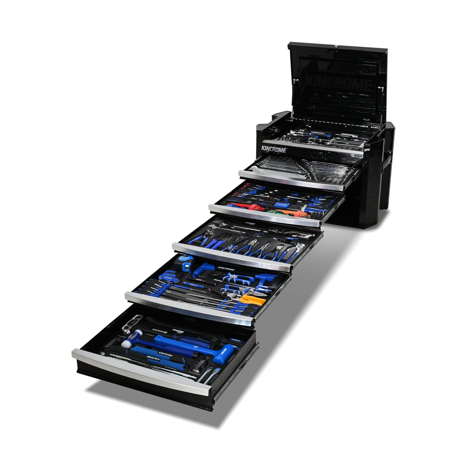 CONTOUR® Chest Tool Kit 300 Piece 5 Drawer 29" Black - K1943B by Kincrome