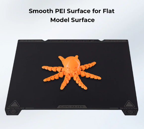 Creality K1 Max PEI 3D Printer Smooth Build Plate Kit 315mm x 310mm